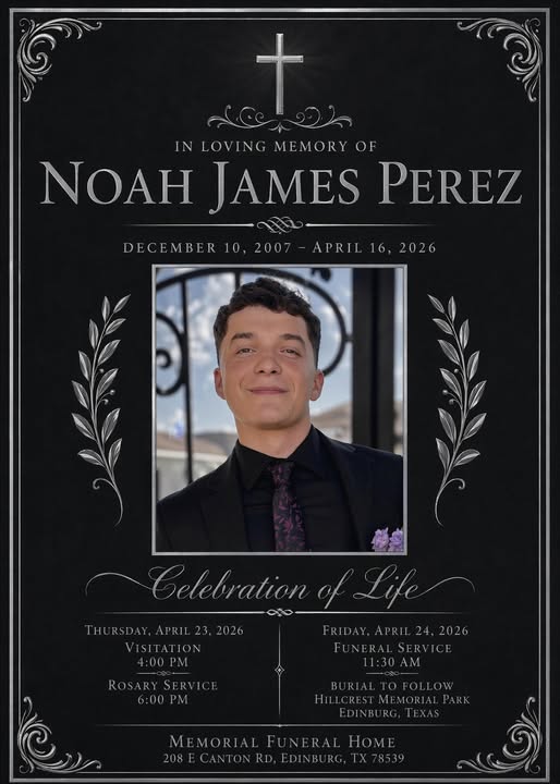 Noah James Perez Obituary, Edinburg, TX Death: Tragic Loss, Gone Too Soon